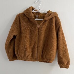 Kids Brown Teddy Bear Jacket